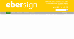 Desktop Screenshot of ebersign.com