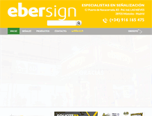 Tablet Screenshot of ebersign.com